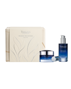 COFFRET PRODIGE ROSTO - Beleza Integral da Pele. Contém Creme Prodige 50ml + Serum Prodige 30ml + OFERTA FUROSHIKI 45*45cm em RPET. POUPA 91 € face ao preço unitário dos produtos.