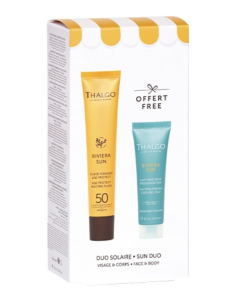 Coffret Solar: Fluido Fundente Age Protect Rosto SPF 30 - Proteção Elevada 50ml + OFERTA  Leite Refrescante Prolongador para Rosto e para o Corpo, Pós Solar 30ml