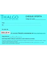 Cheque-Oferta Thalgo de €300