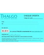 Cheque-Oferta Thalgo de €30