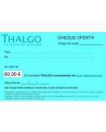 Cheque-Oferta Thalgo de €60